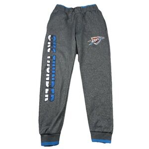 OKC  Thunder Pants Mens Sm Jogger NBA Basketball Thunder Sweat Training Warmup